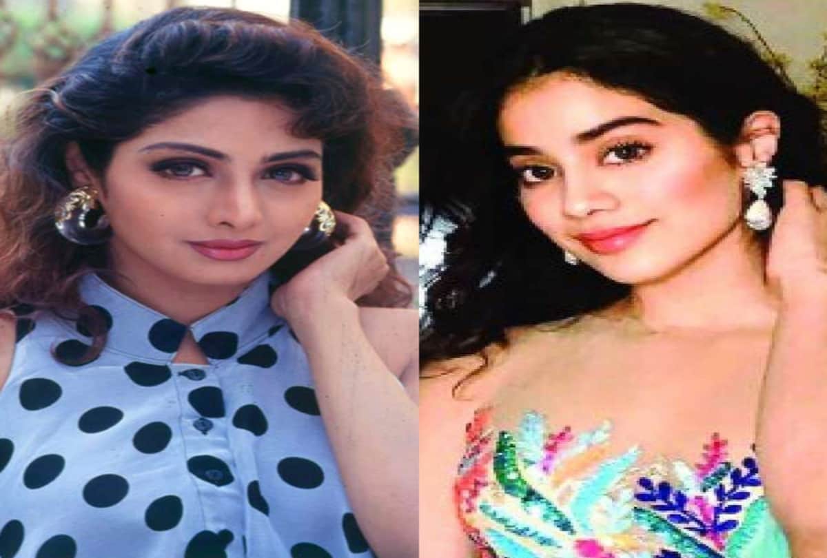 Dhadak actress jhanvi kapoor's five adorable picture resembles like mom sridevi