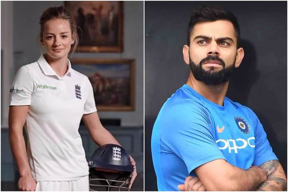 Rashid Khan is busy with Danielle Wyatt on Twitter 