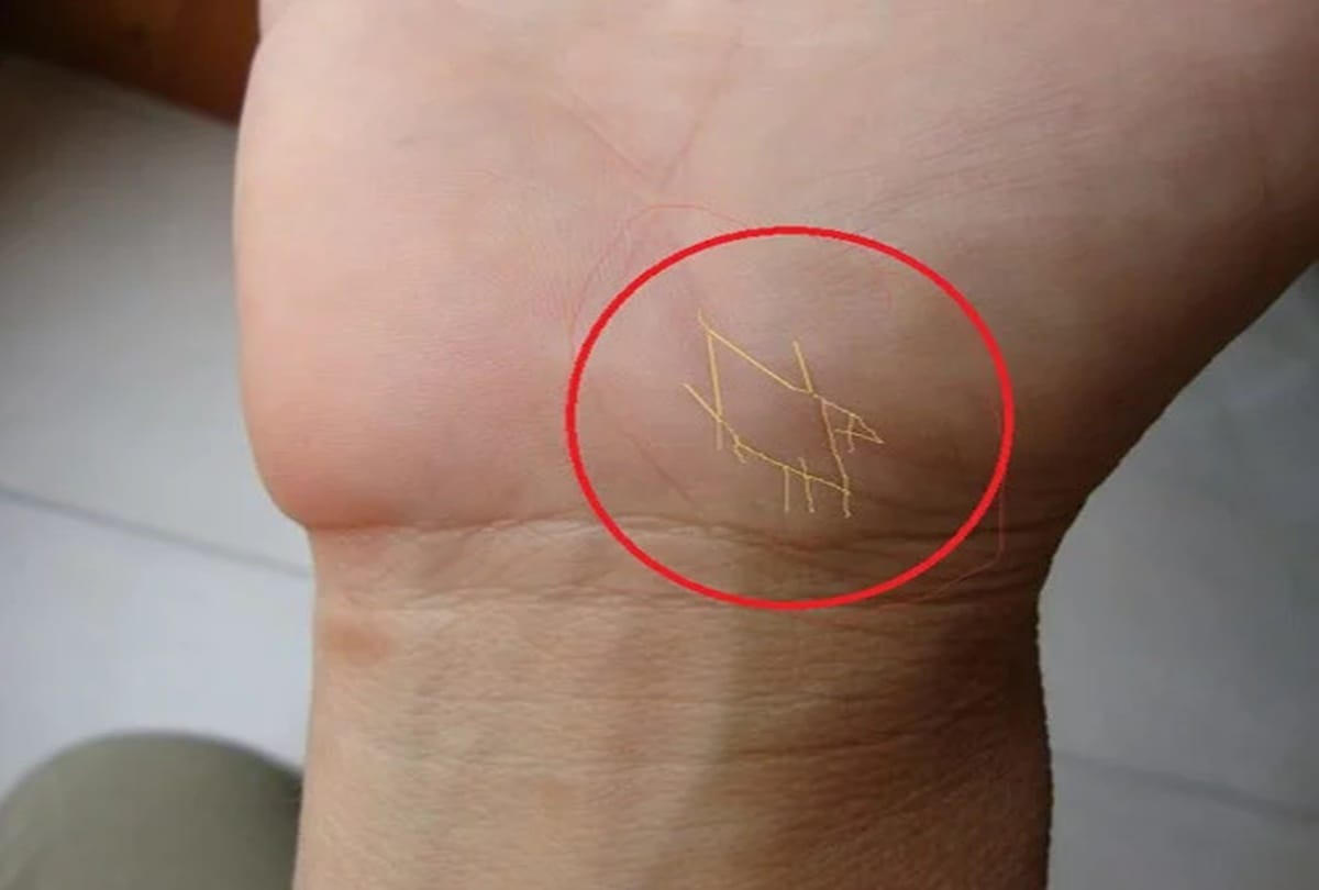 according to palmistry these are auspicious marks in palm 