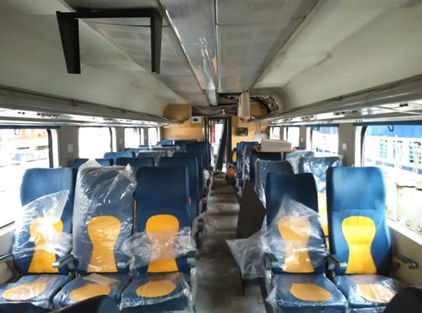 indian railway first bullet train tejas first look