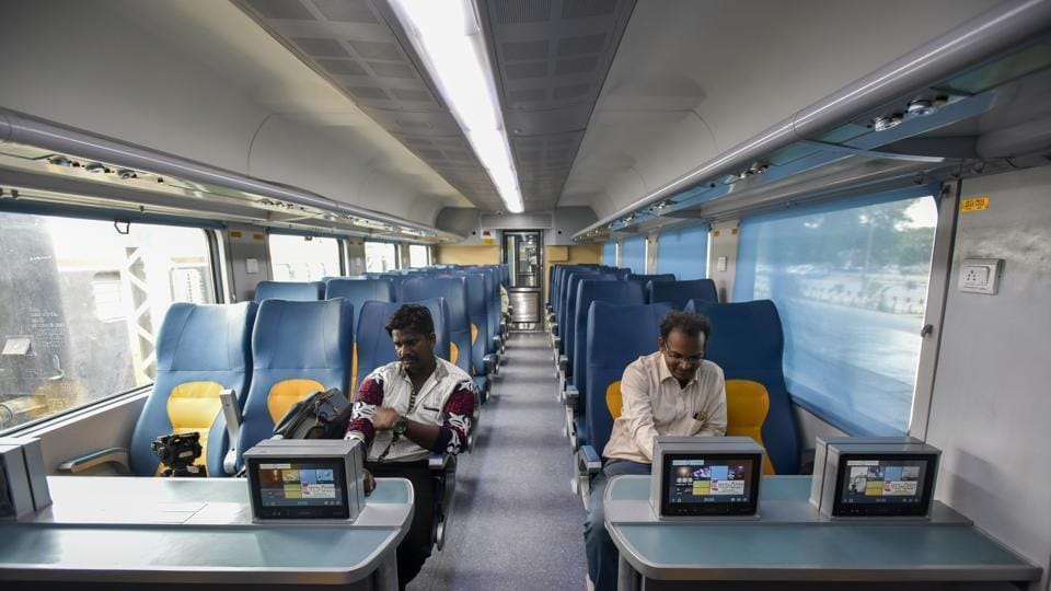 tejas express journey is loaded with entertainment and other features