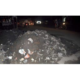 removed salti from gutter