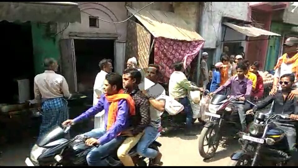 Strains from Jai Shriram's slogans in Muslim areas