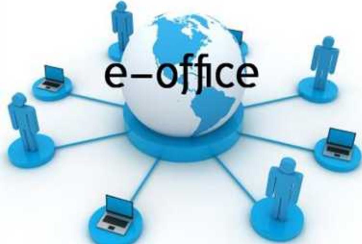 e office system implemented in up secretariat