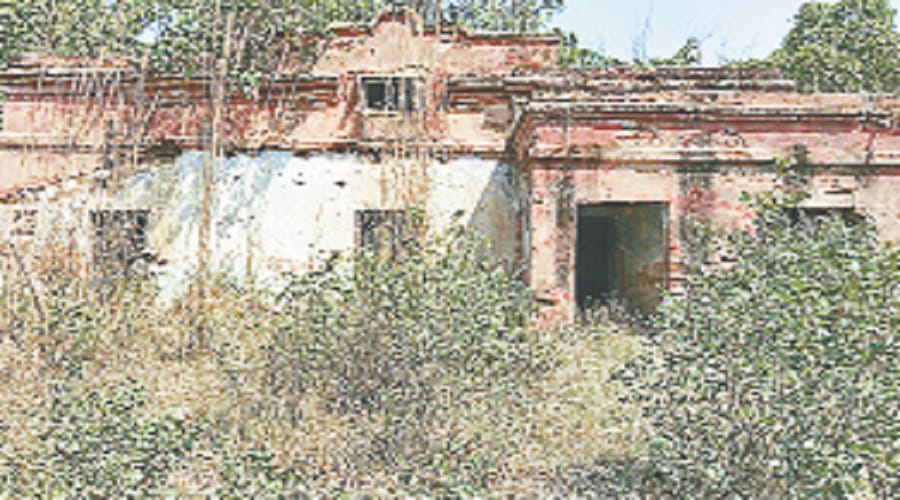 British Kothi ruins at meerut, This building seemed court