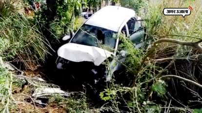 AGRA GOVARDHAN ACCIDENT ONE DEAD 4 INJURED UTTAR PRADESH NEWS