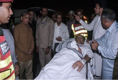 Pakistan Home Minister Ahsan Iqbal is out of danger who was injured in a deadly attack