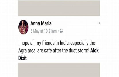 Miss Universe Great Britain Anna Maria expressed condolences for victims of dust storms 
