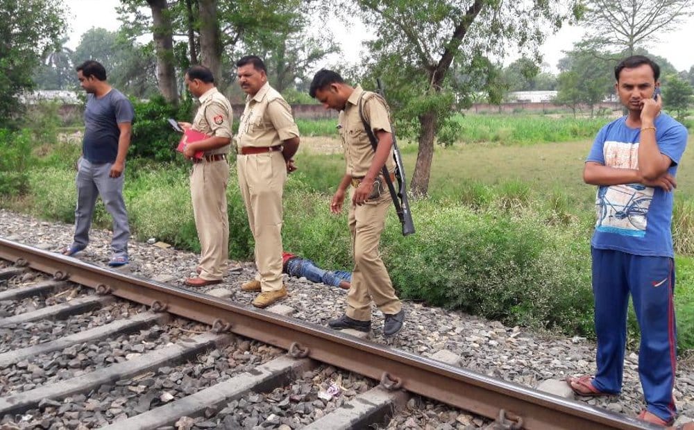 Corps of youth found on railway line near college