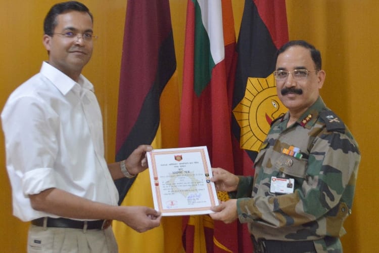  Dr. ajay choudhary got excellent service certificate for free Medical Counselling 