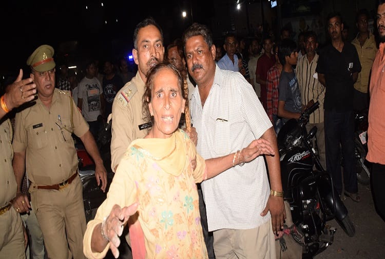 attack on Shastrinagar police in Meerut, see photos