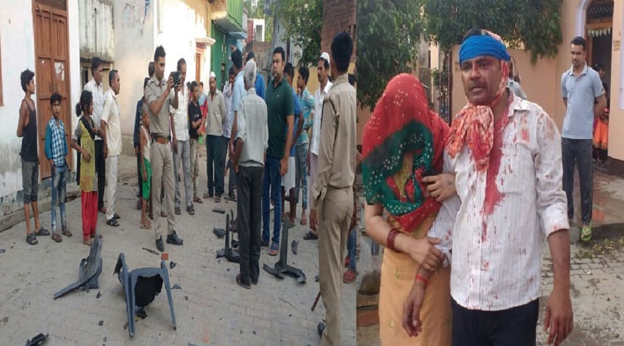 Conflicts between two parties in Meerut, 12 people injured