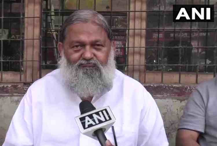 minister anil vij statement on namaz should be read in Mosques/Idgahs, not public spaces