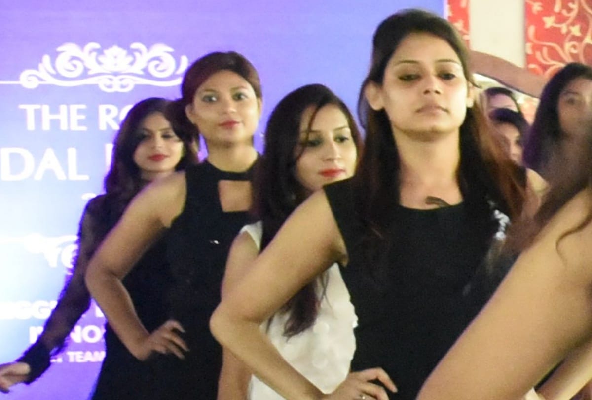 audition of the royal bridal runway in lucknow