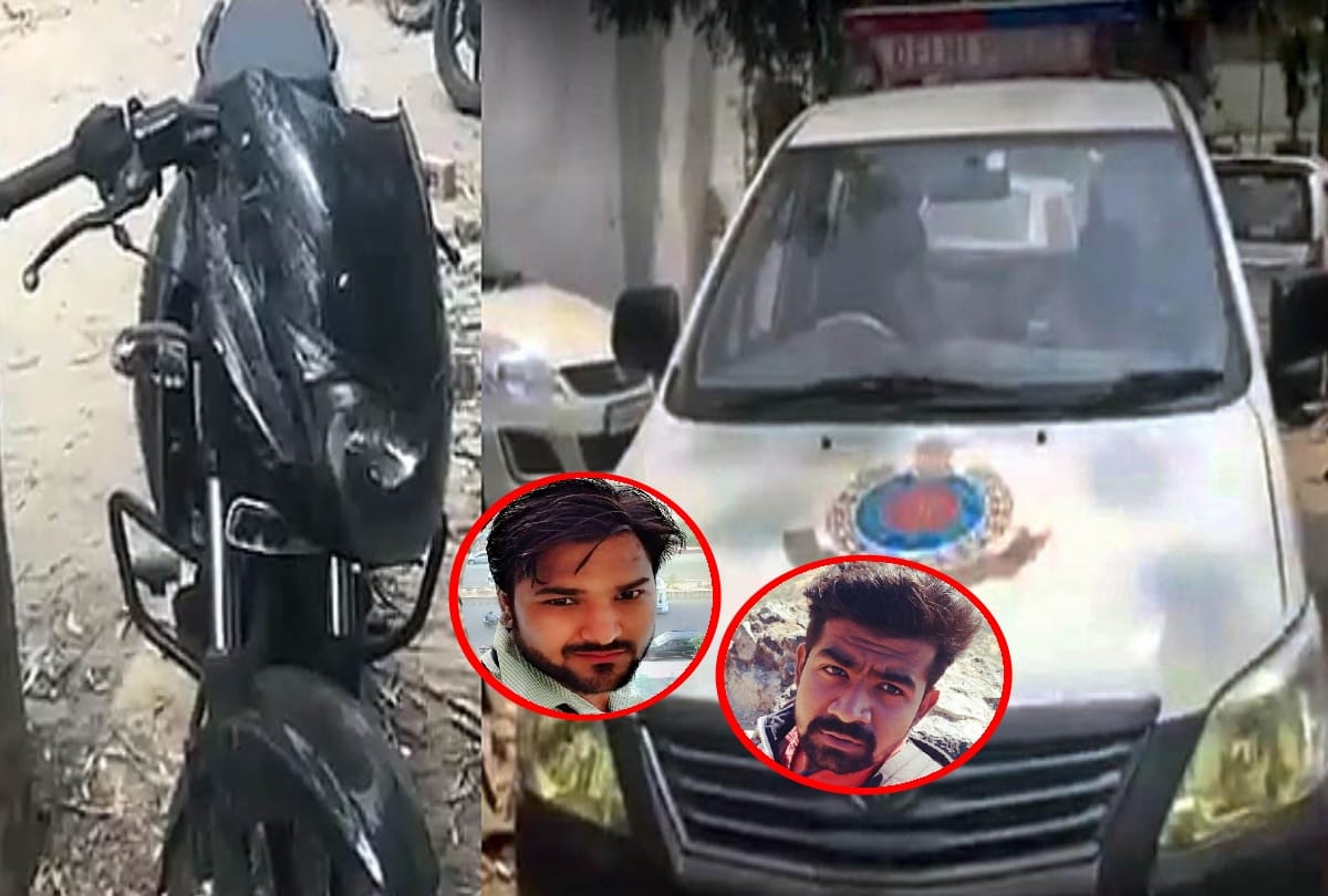 bike rams in pcr van 2 students lost their lives, father alleges pcr jumps red light and hit bikes