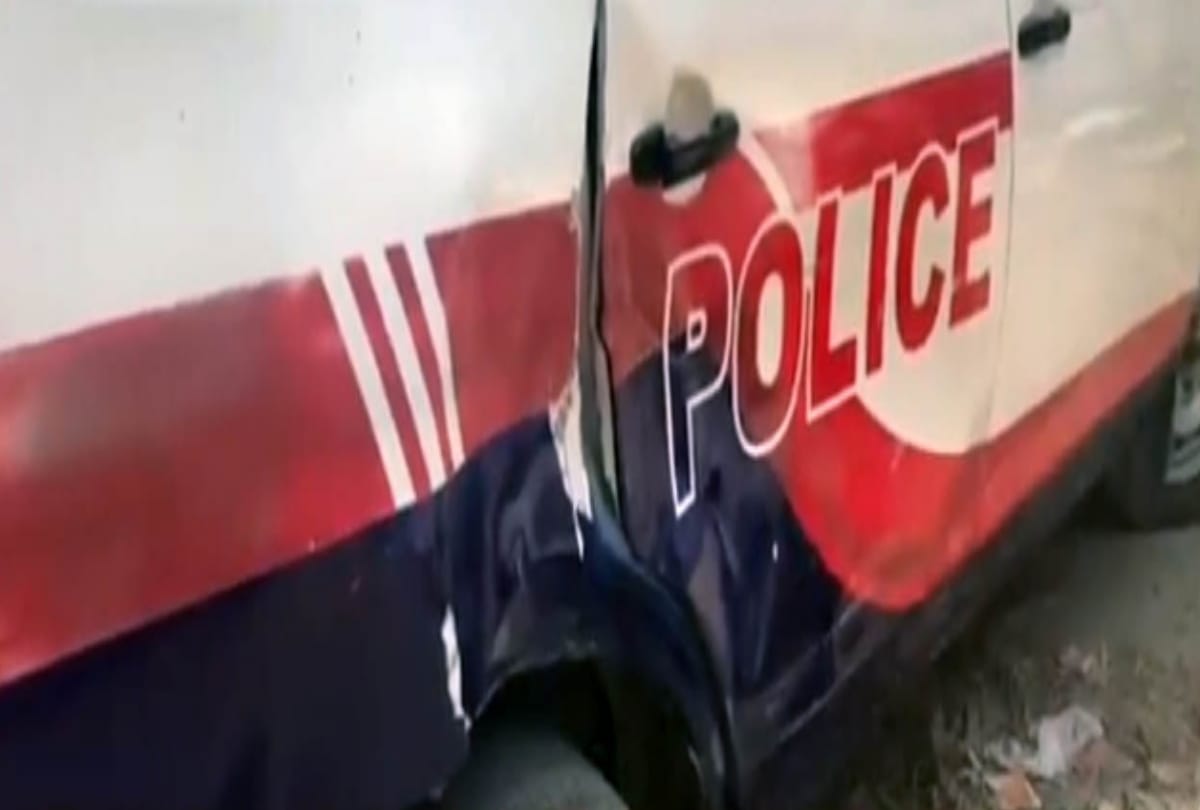bike rams in pcr van 2 students lost their lives, father alleges pcr jumps red light and hit bikes