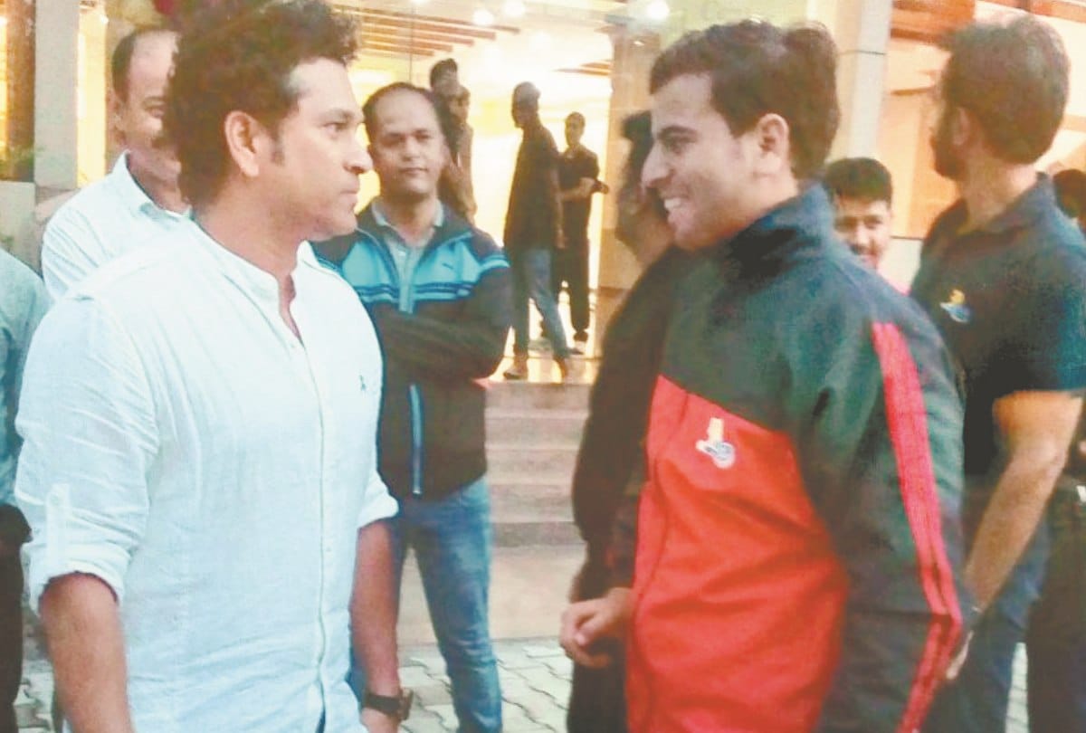 sachin tendulkar fan ajay meets in dharamshala