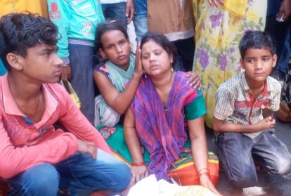 protest of wife in the case of death of rajesh 