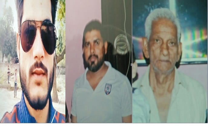 agra three people died in road accident 
