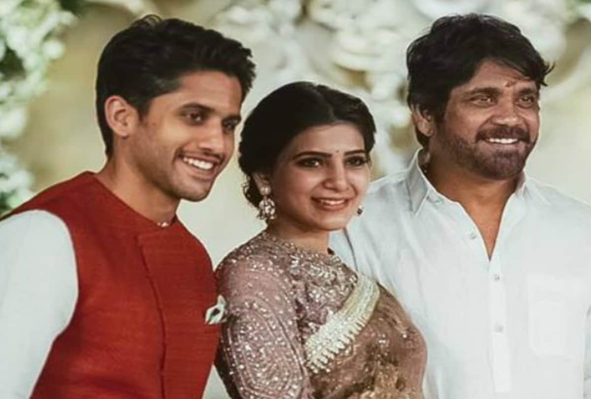 akkineni nagarjuna was seen in romantic film with samantha ruth prabhu