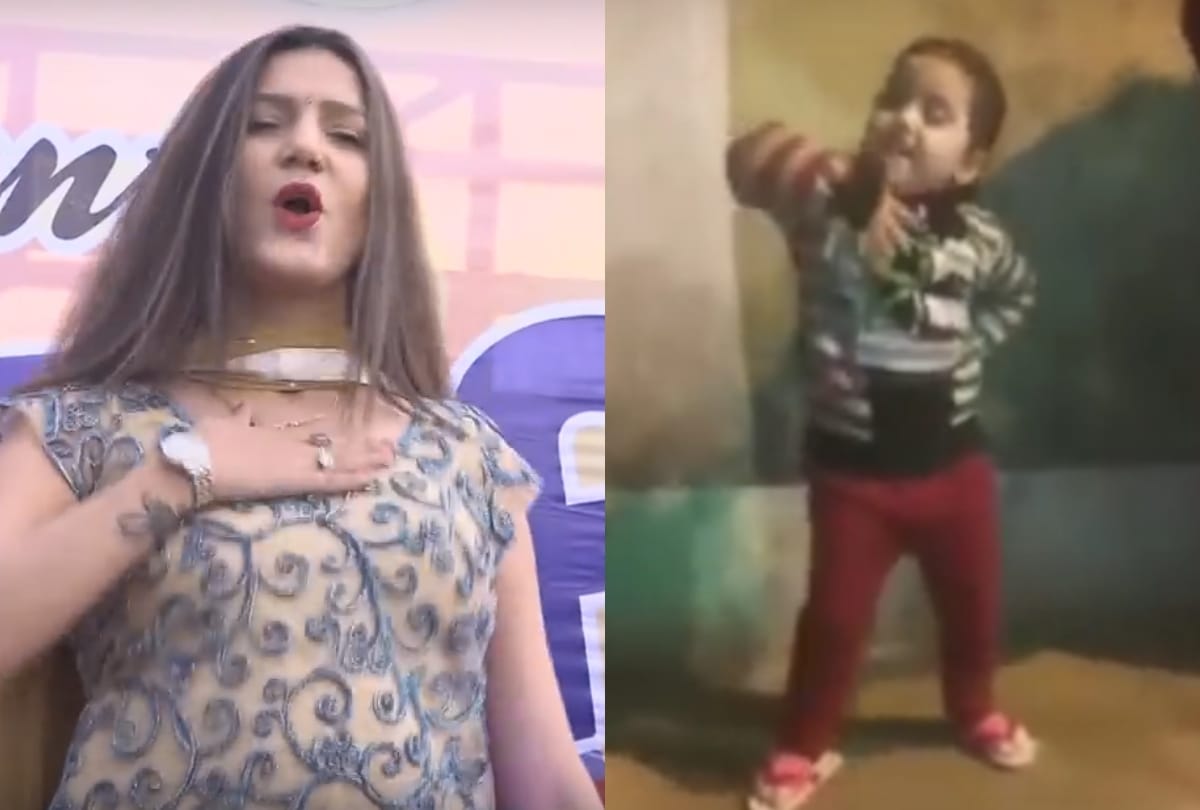 video of a girl dancing on sapna choudhary song getting viral delhi-ncr
