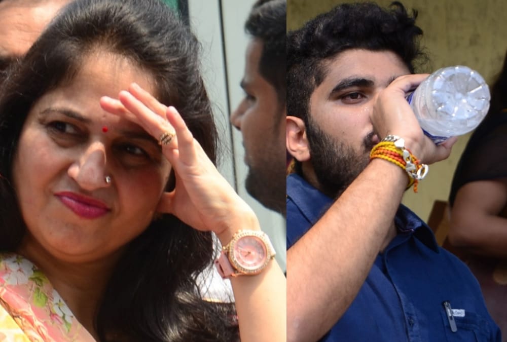 hot weather condition in lucknow.