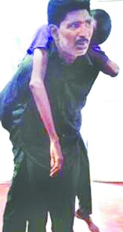 Brother's body was left on the shoulder