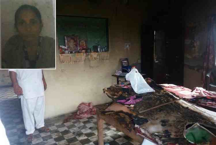 ambala lady commits suicide with three yeard old son, both burnt alive