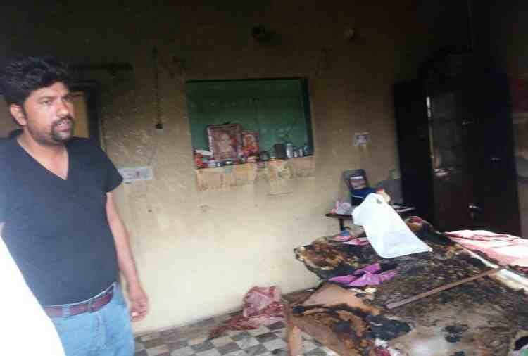 ambala lady commits suicide with three yeard old son, both burnt alive