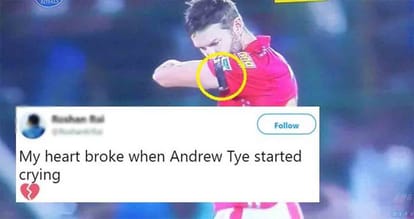 andrew tye grandmother passed away he gets emotional in interview