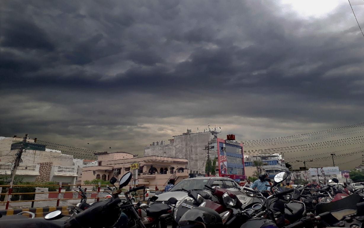 thunderstorm alert effect in haridwar