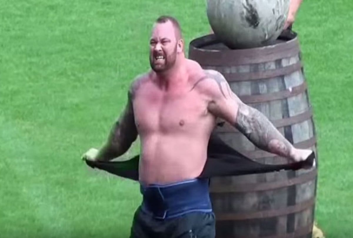 Meet with the worlds most powerful person Hafþór Julius Bjornsson