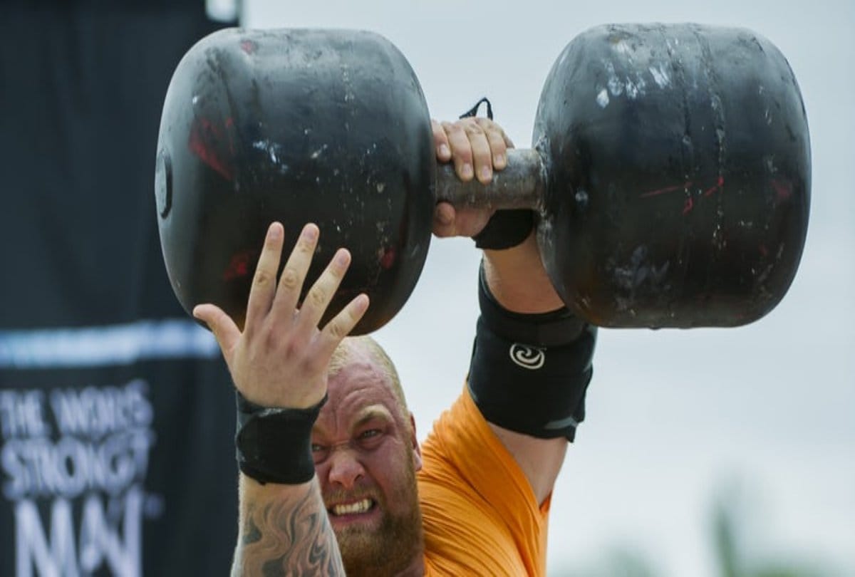 Meet with the worlds most powerful person Hafþór Julius Bjornsson