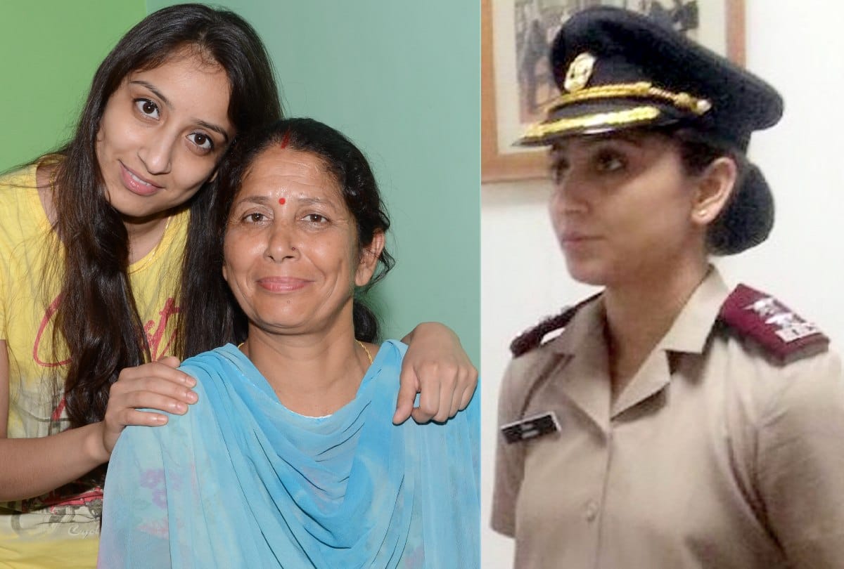 Shikha joined indian army as a lieutenant