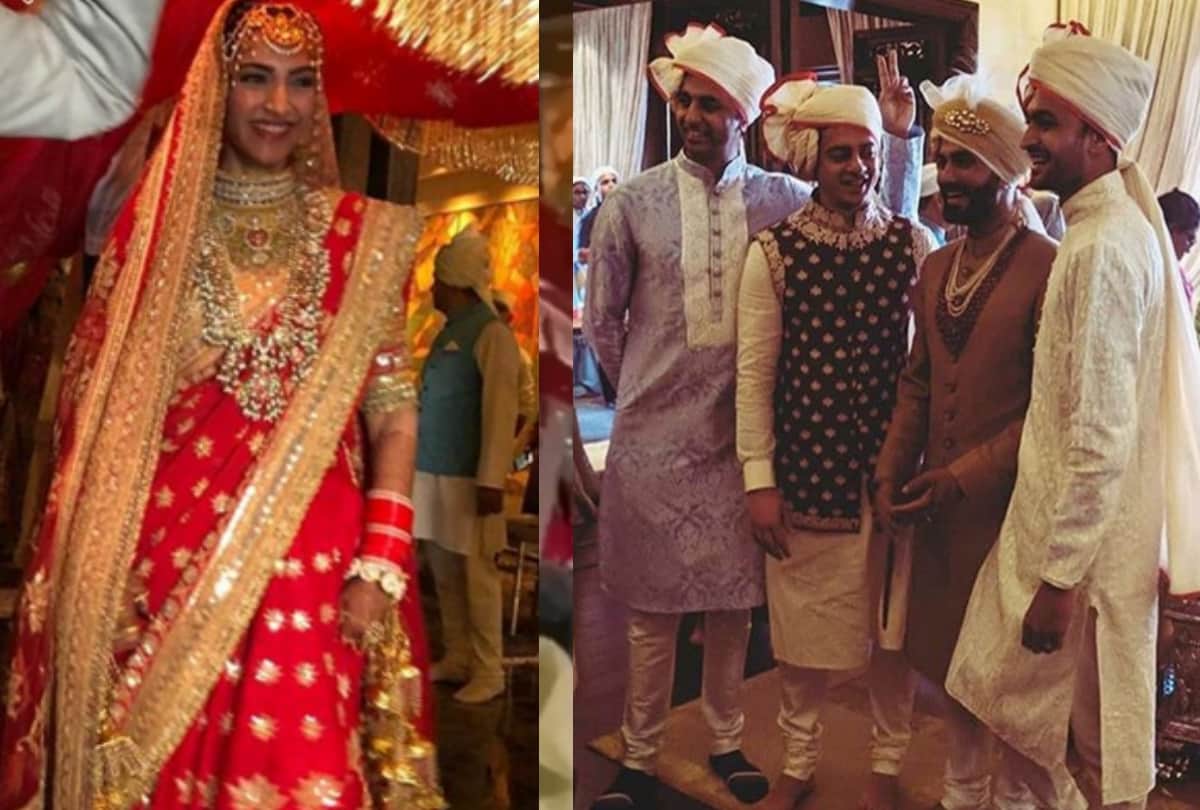 when sonam kapoor entered her mandap then anand ahuja give big smile delhi ncr