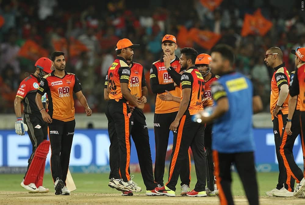 sunrisers hyderabad vs royal challengers bangalore ipl 2018 match 39 heroes