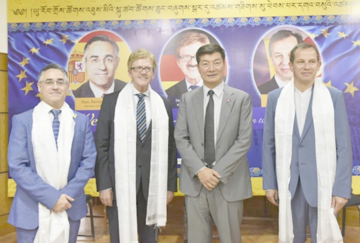 mp thomas mann statement over tibet issue at dharamshala