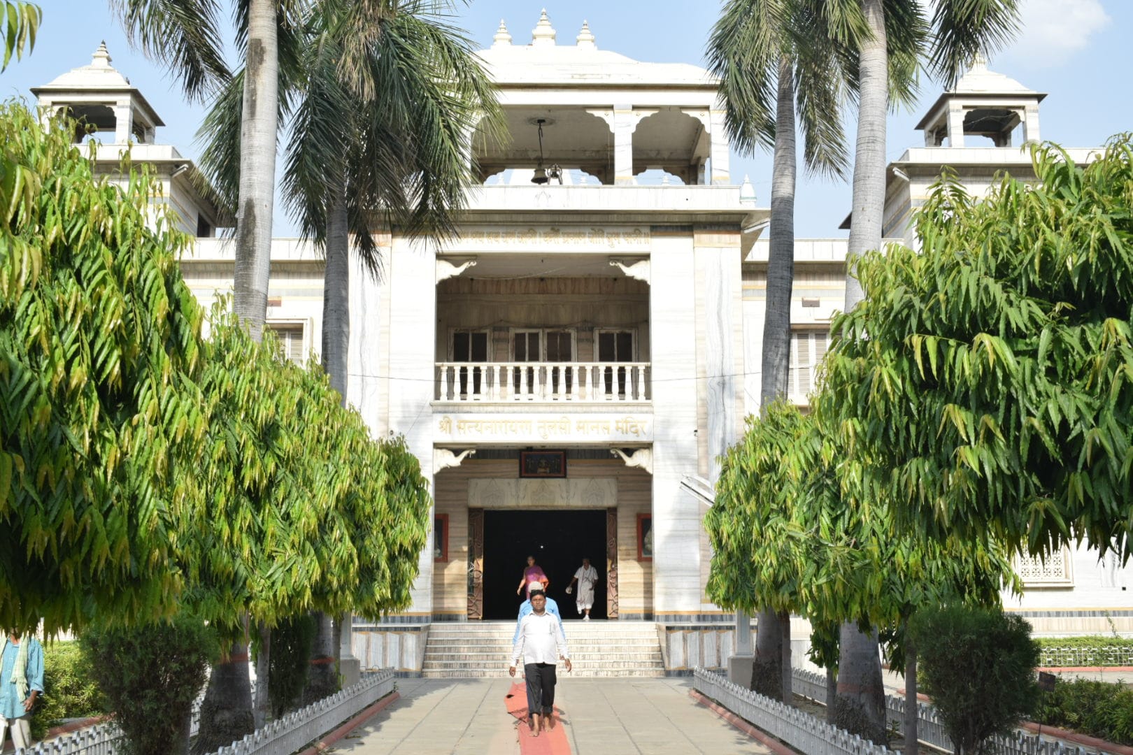 Varanasi unique Tulsi Manas Mandir where ramchartimanas is written