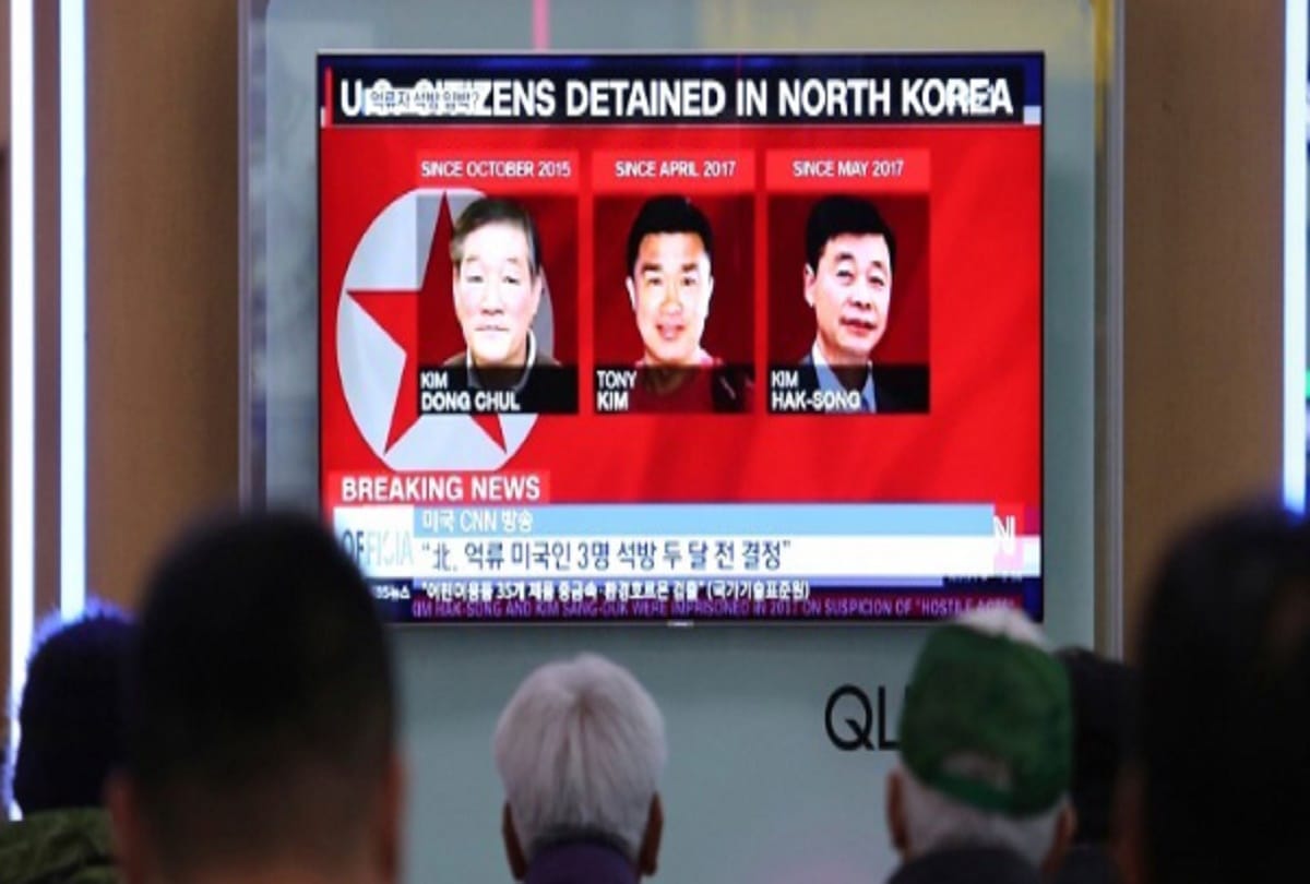 Pompeo returning from North Korea with 3 American detainees