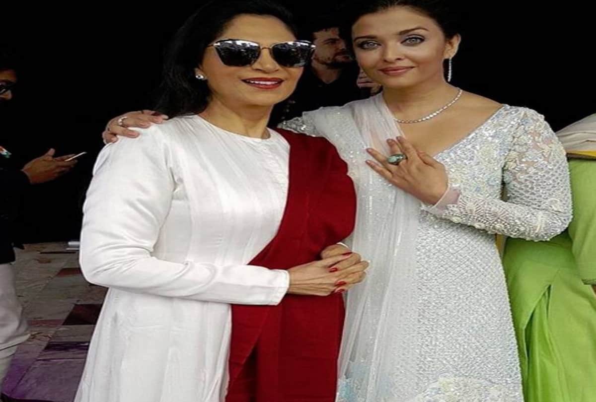 Aishwarya Rai Bachchan Repeats Dress At Sonam Kapoor Ahuja Wedding Reception