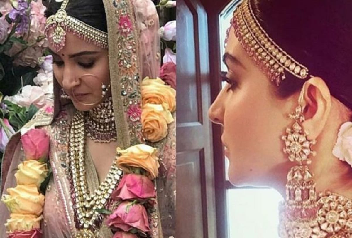 anushka sharma new saree look is out