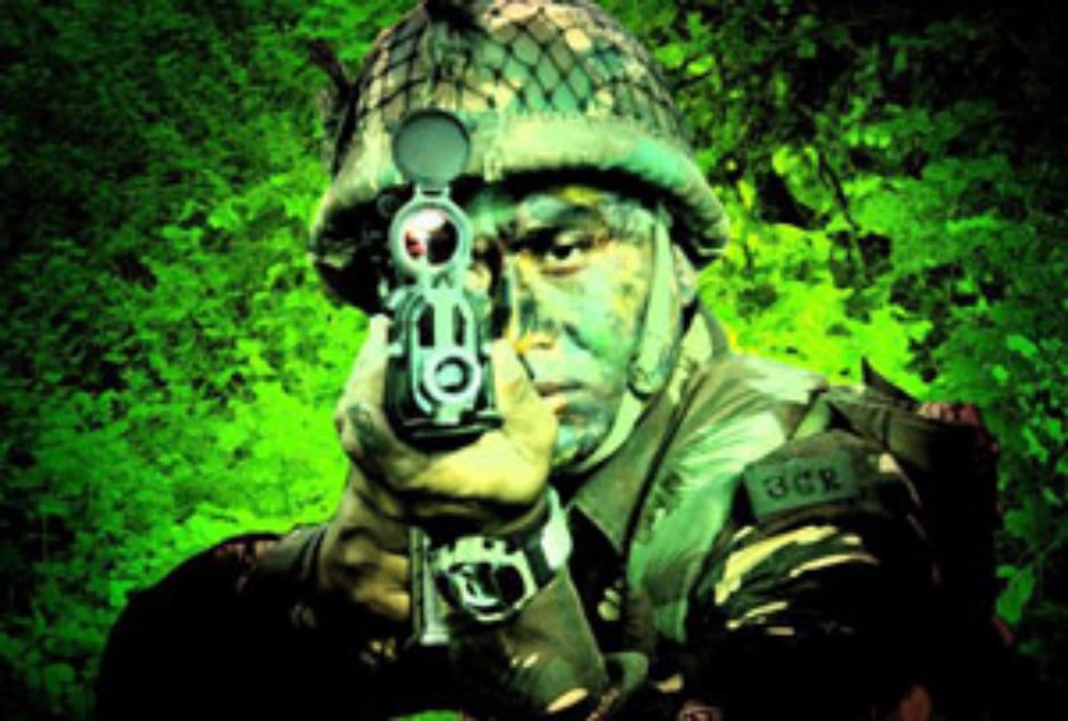 The story of an army soldier courage who averted train robbery