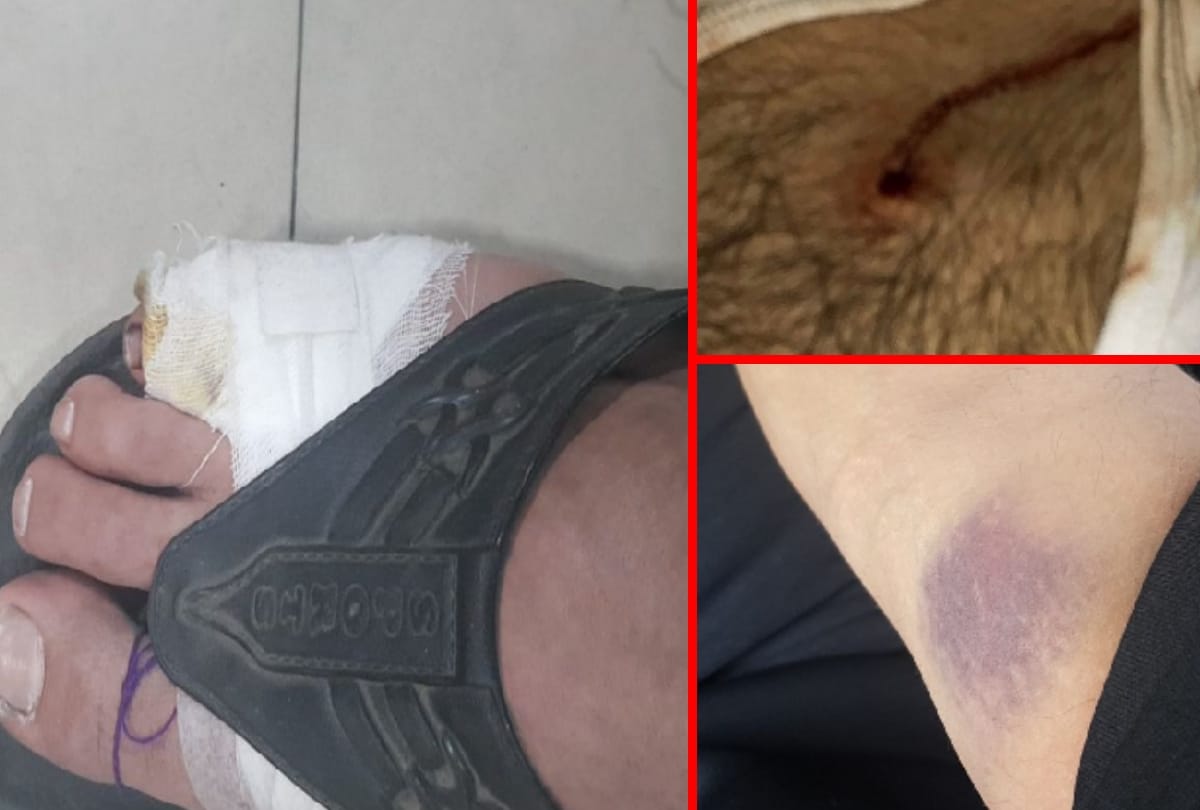 delhi police cops beats businessman family allegedly assault their woman 6 suspend in delhi