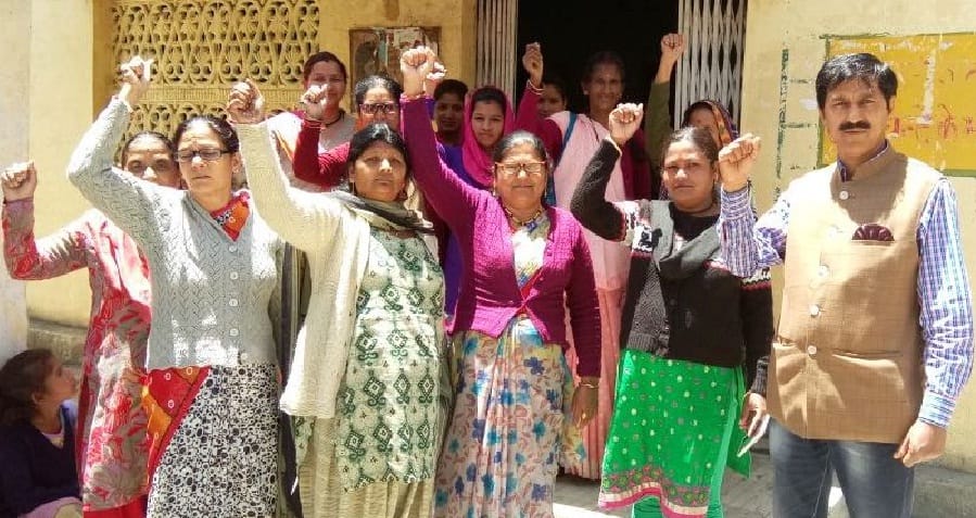 Protest against the neglect of demands
