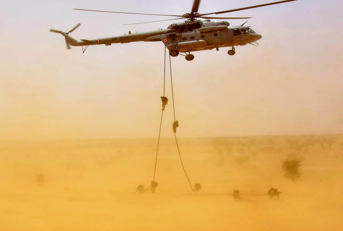 Indian Army successful maneuvers Vijay Prahar Successfully Completed in Bikaner, Rajasthan