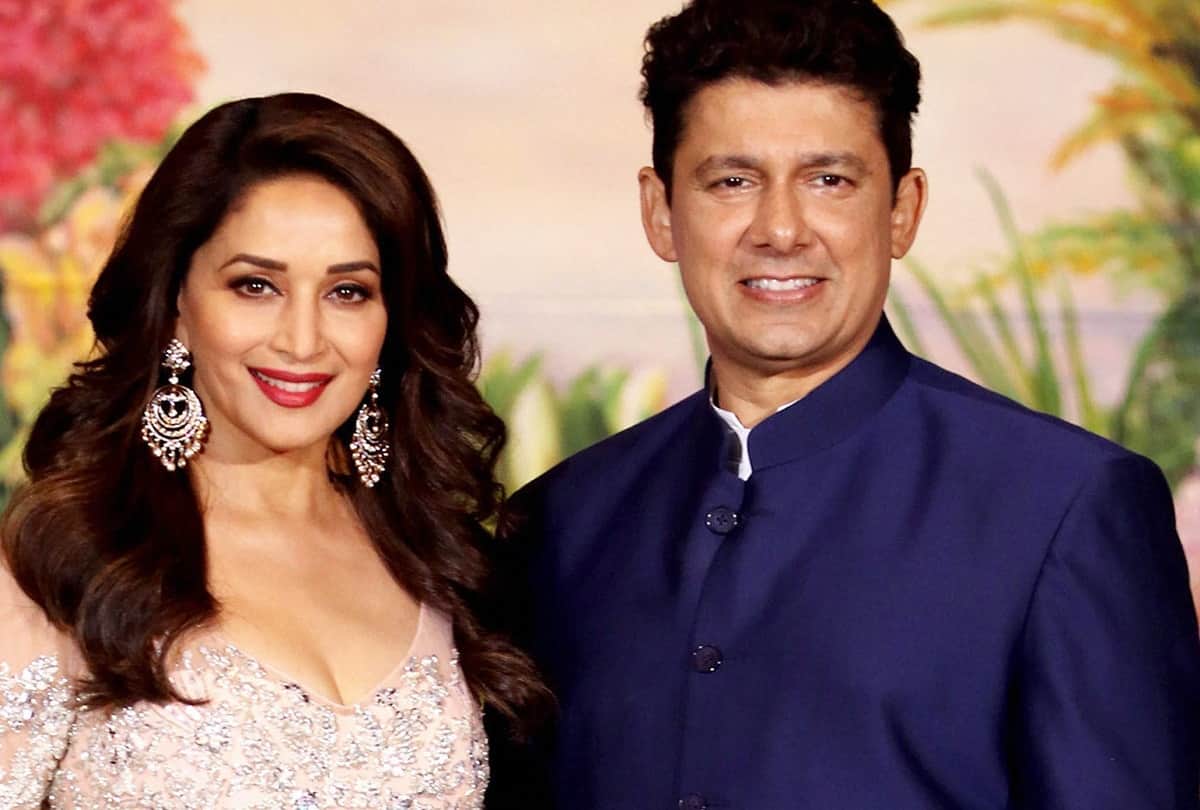 Madhuri Dixit adopted dog shared picture with husband