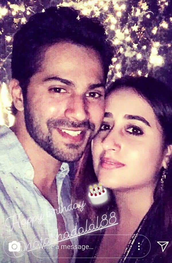 Varun Dhawan shared photo on social media on girlfriend Natasha Dalal birthday 