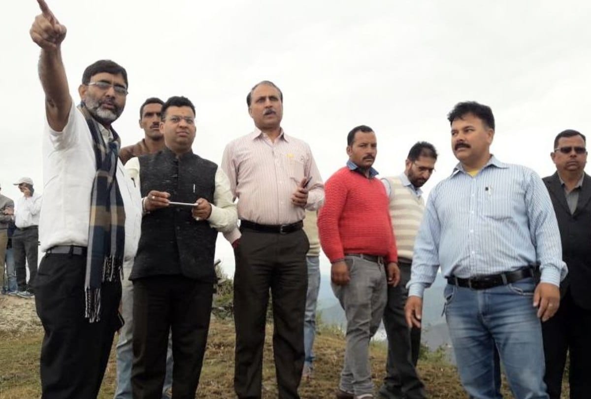 center team visit place to select site for international airport in mandi