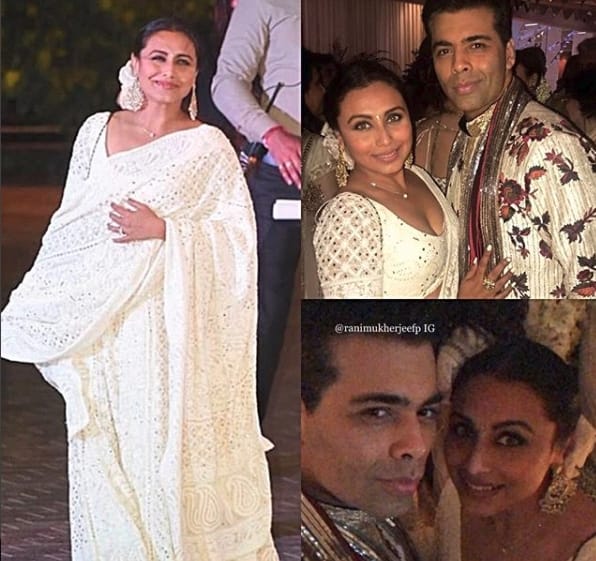 Rani Mukerji arrived in most stylist way at Sonam Kapoor's wedding ceremonies