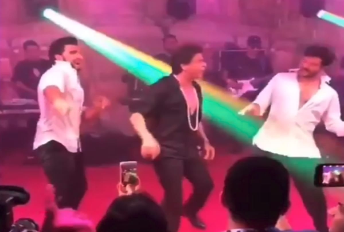 Ranveer Singh dance video goes viral at Sonam Anand wedding reception 